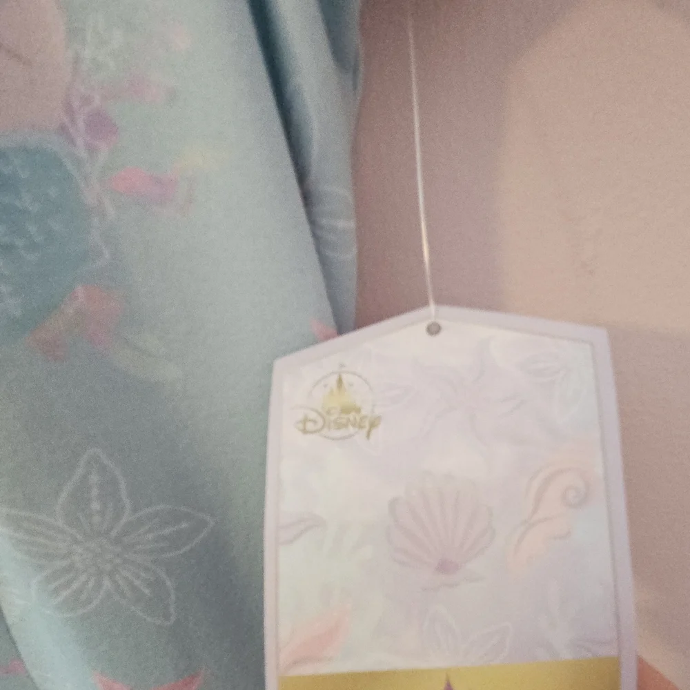 Light Blue Little Mermaid Button-Front Dress - Picture 6 of 7